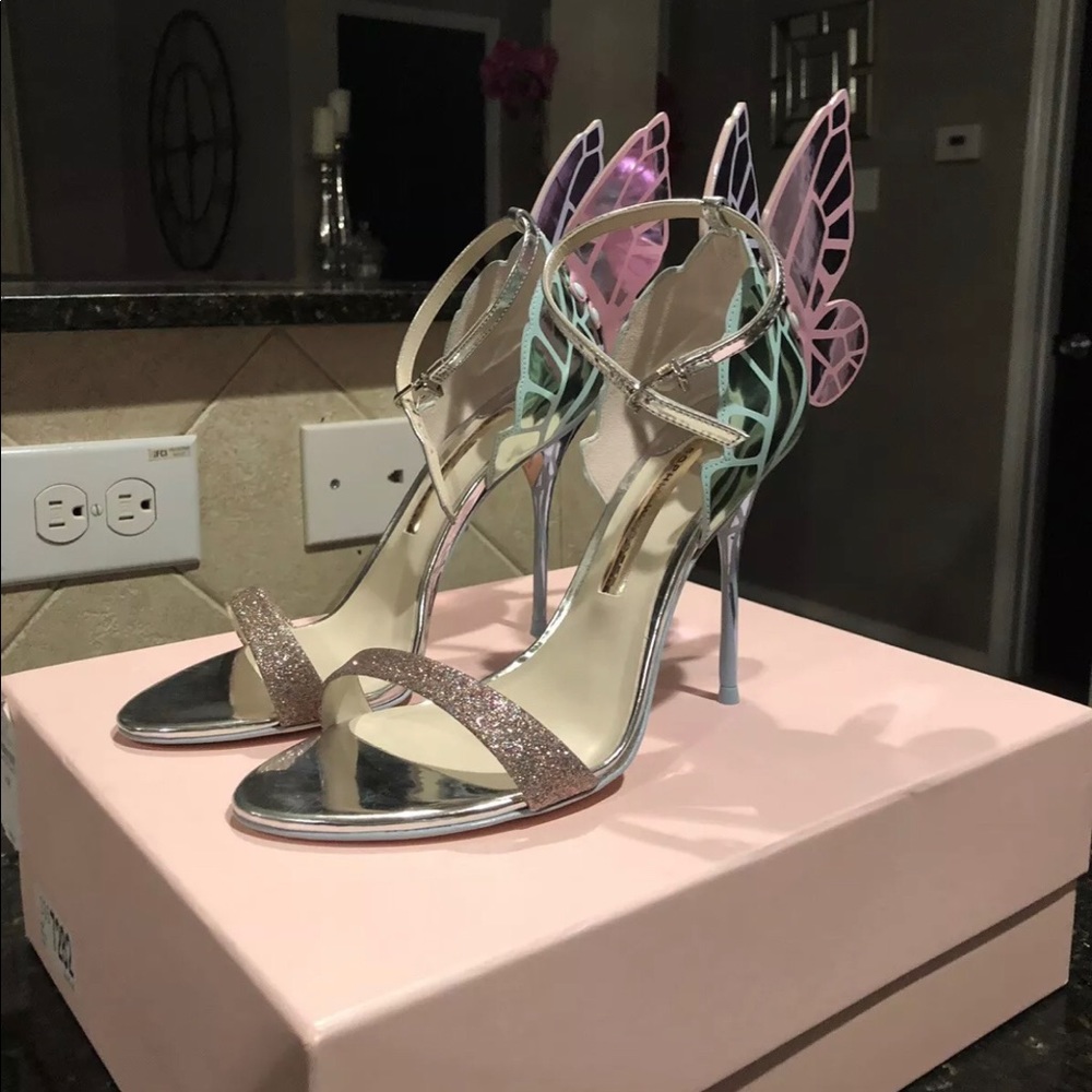 Sophia Webster Chiara Butterfly Sandal Sz 38.5 NIB - Picture 2 of 7